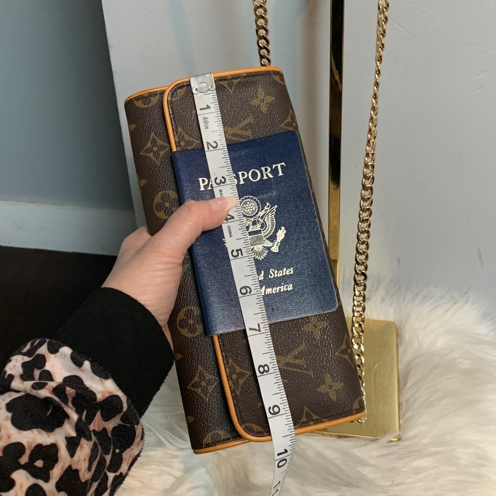 2000 authentic Louis Vuitton Twin Pochette GM crossbody, free replacement chain - Picture 9 of 16